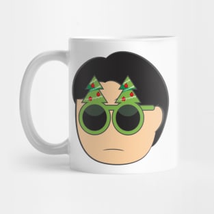 Guy with Sunglass Christmas Mug